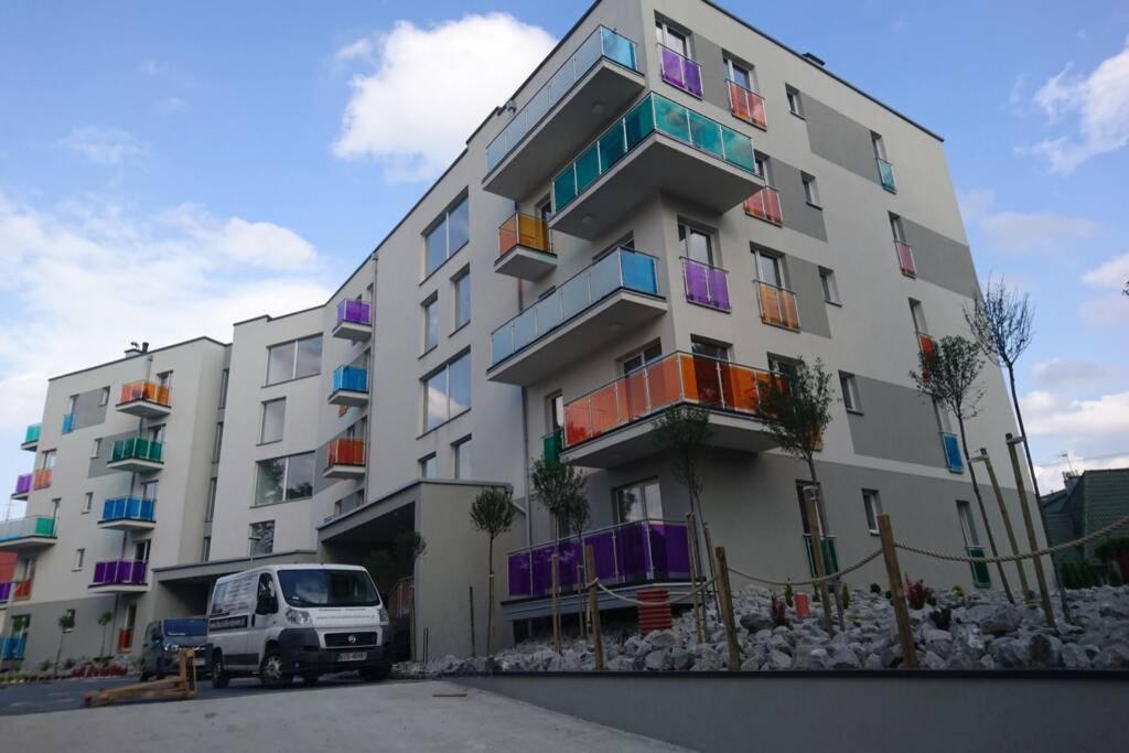 Apartament Nowoczesny Komfortowy Kustronia Z Garazem Balkonem Wanna Bielsko-Biała Exterior foto